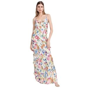 Show Me Your Mumu M Romance Ruffle Floral Wedding Feminine Whismy  Flowy Strappy